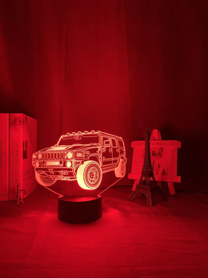 Hummer SUV Nightlight iLightBox 3D™ - iLightBox 3D®