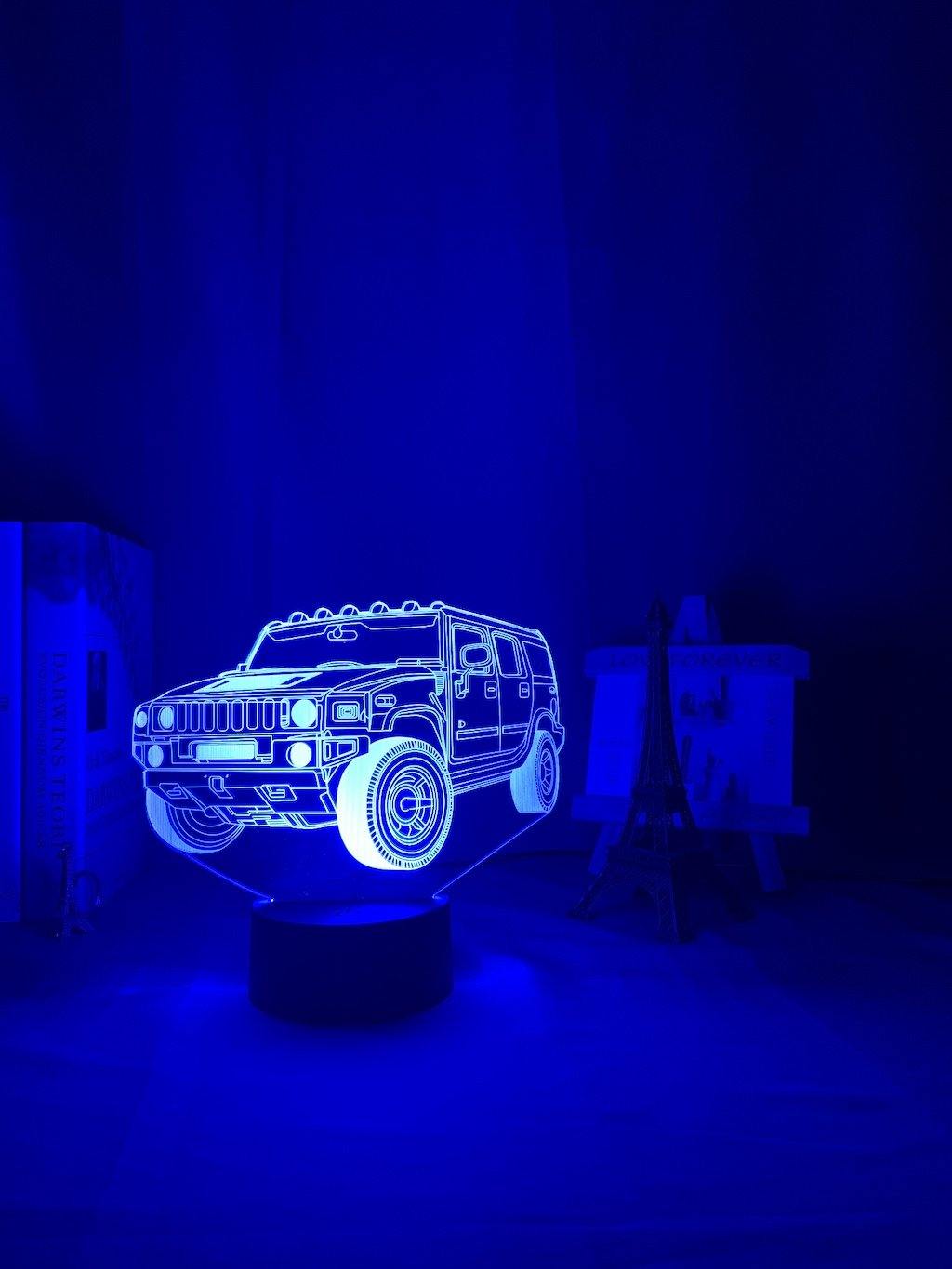 Hummer SUV Nightlight iLightBox 3D™ - iLightBox 3D®
