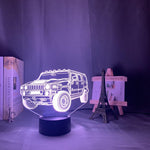 Hummer SUV Nightlight iLightBox 3D™ - iLightBox 3D®