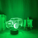 Hummer SUV Nightlight iLightBox 3D™ - iLightBox 3D®