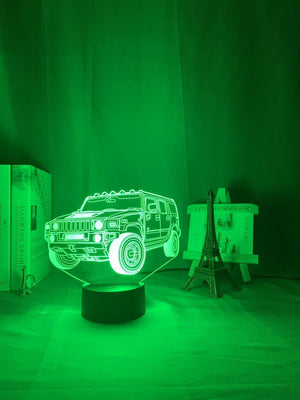 Hummer SUV Nightlight iLightBox 3D™ - iLightBox 3D®