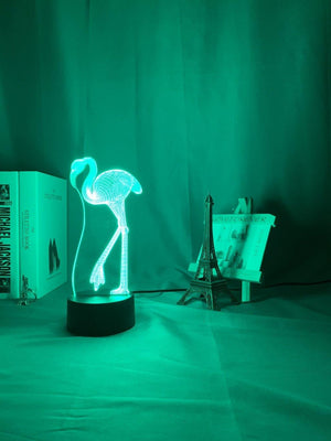 Flamingo Nightlight iLightBox 3D™ Lamp - iLightBox 3D®