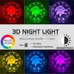 Leo Nightlight iLightBox 3D™ Lamp - iLightBox 3D®