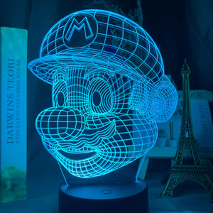 Super Mario Hologram Nightlight iLightBox 3D™  Lamp