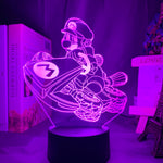 Mario Car Racing Nightlight iLightBox 3D™  Lamp