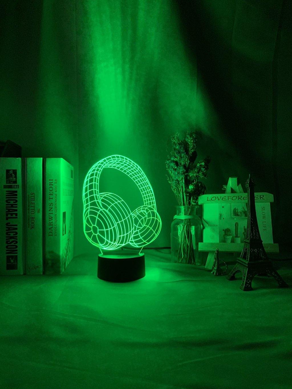 Headset Nightlight iLightBox 3D™ Lamp - iLightBox 3D®