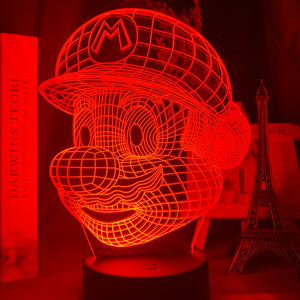 Super Mario Hologram Nightlight iLightBox 3D™  Lamp