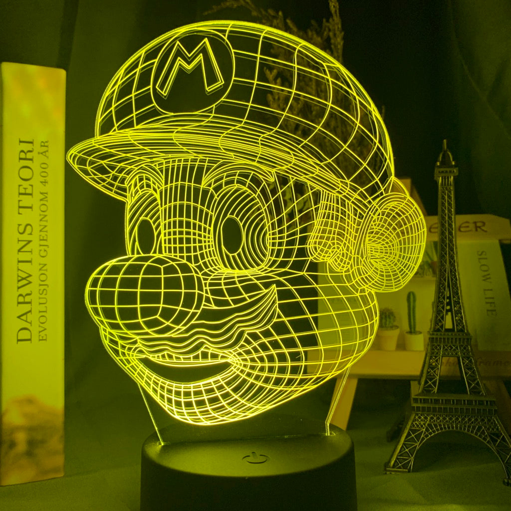Super Mario Hologram Nightlight iLightBox 3D™  Lamp