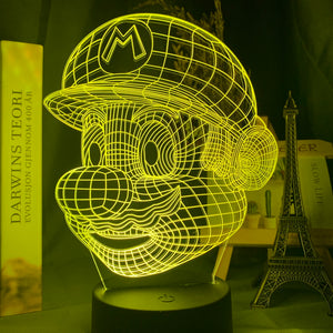Super Mario Hologram Nightlight iLightBox 3D™  Lamp