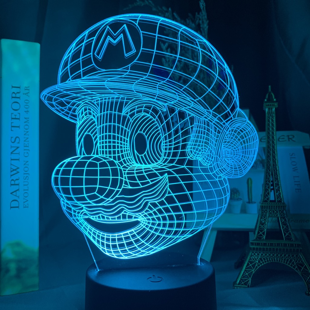 Super Mario Hologram Nightlight iLightBox 3D™  Lamp