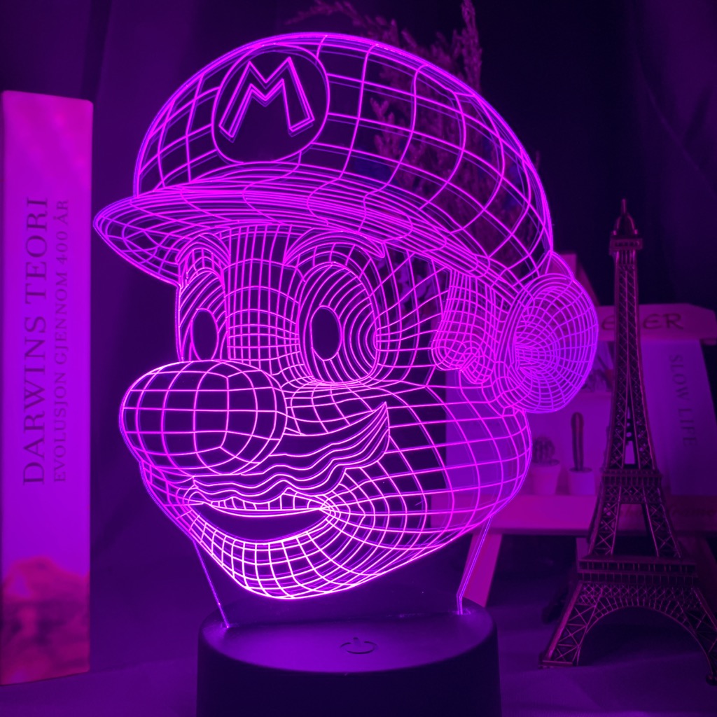 Super Mario Hologram Nightlight iLightBox 3D™  Lamp