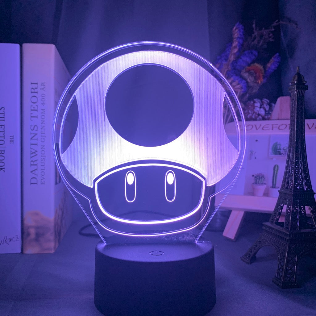 Super Smash Bros: Toad Nightlight iLightBox 3D™  Lamp