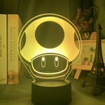 Super Smash Bros: Toad Nightlight iLightBox 3D™  Lamp