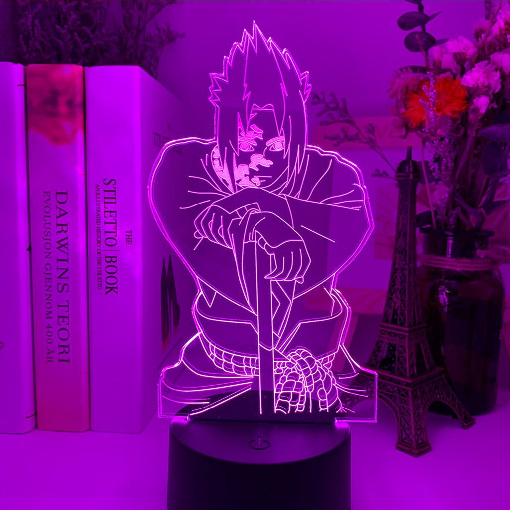 Naruto: Sasuke Nightlight iLightBox 3D™ Lamp