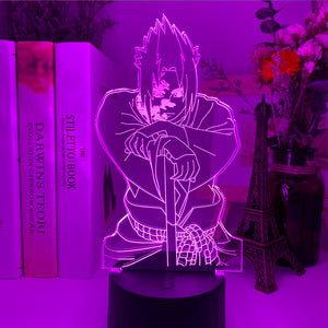 Naruto: Sasuke Nightlight iLightBox 3D™ Lamp